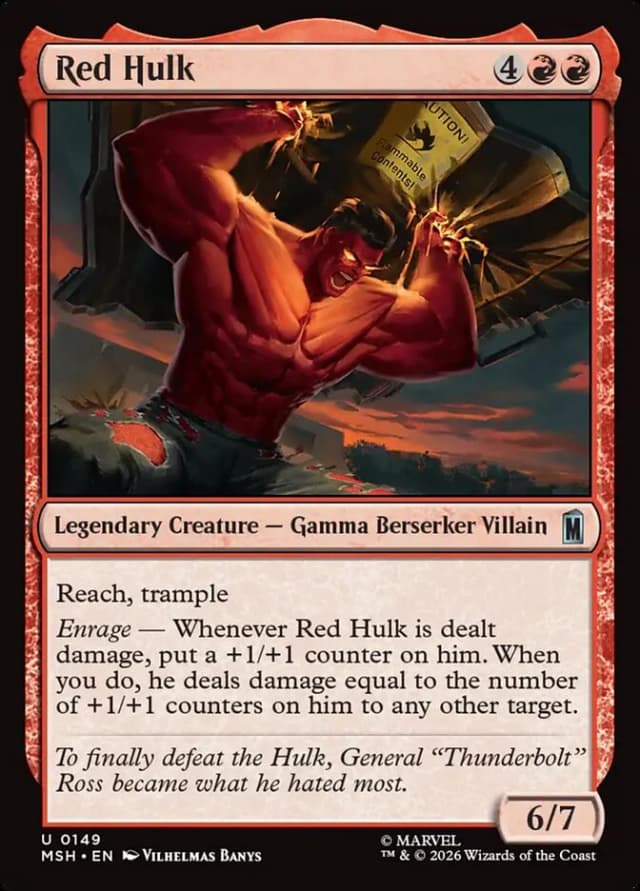 Red Hulk image