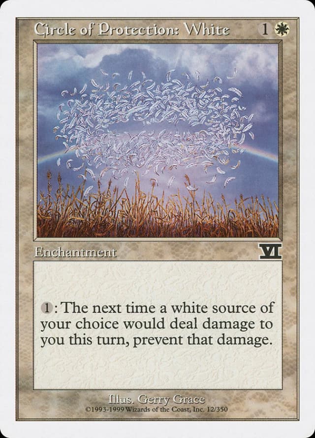 Circle of Protection: White image