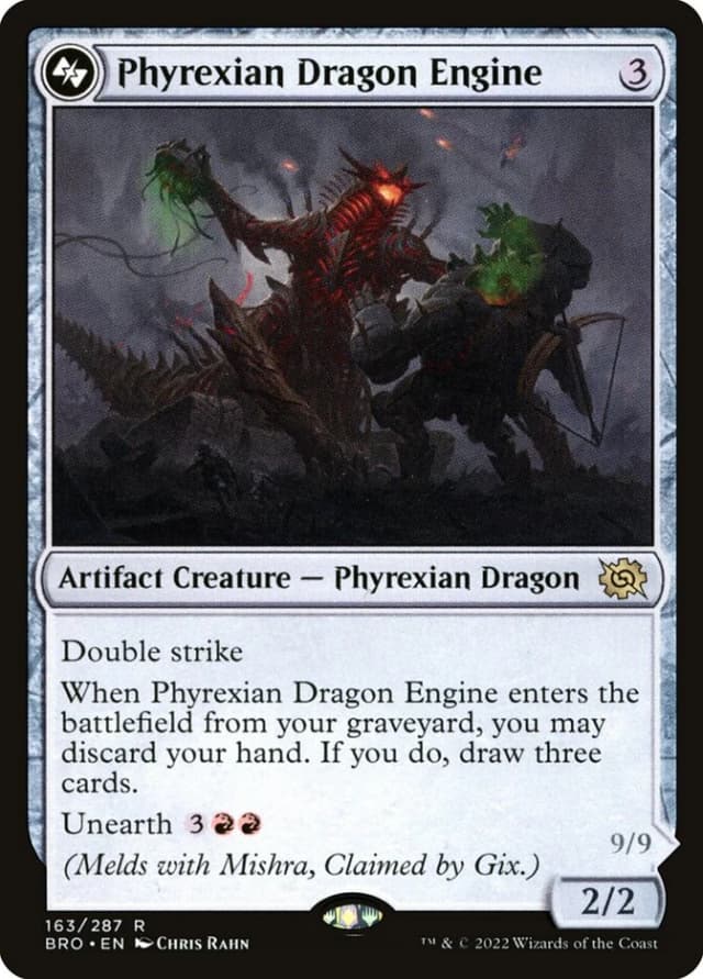Phyrexian Dragon Engine // Mishra, Lost to Phyrexia image