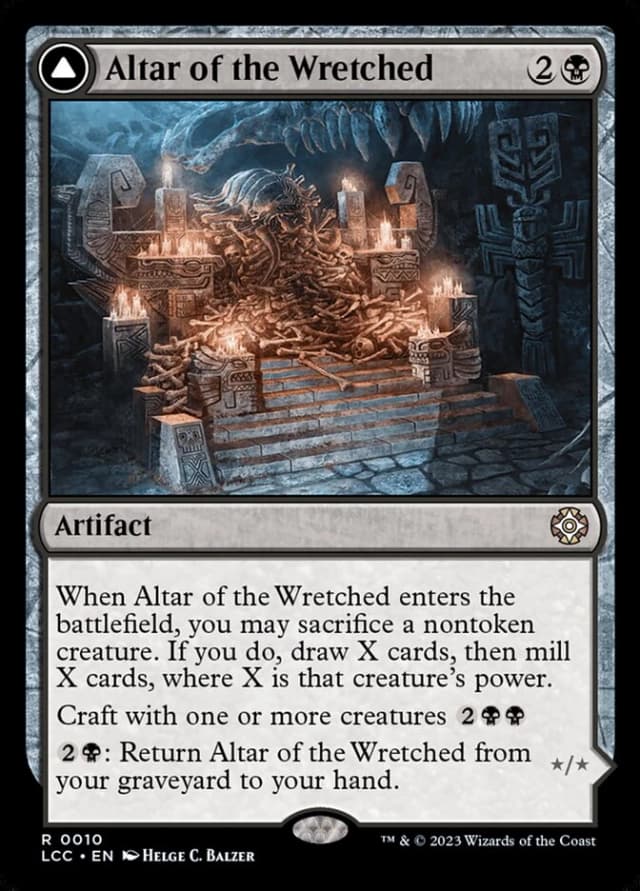 Altar of the Wretched // Wretched Bonemass image