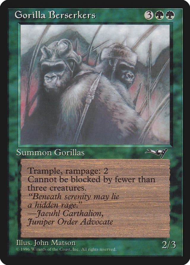 Gorilla Berserkers image