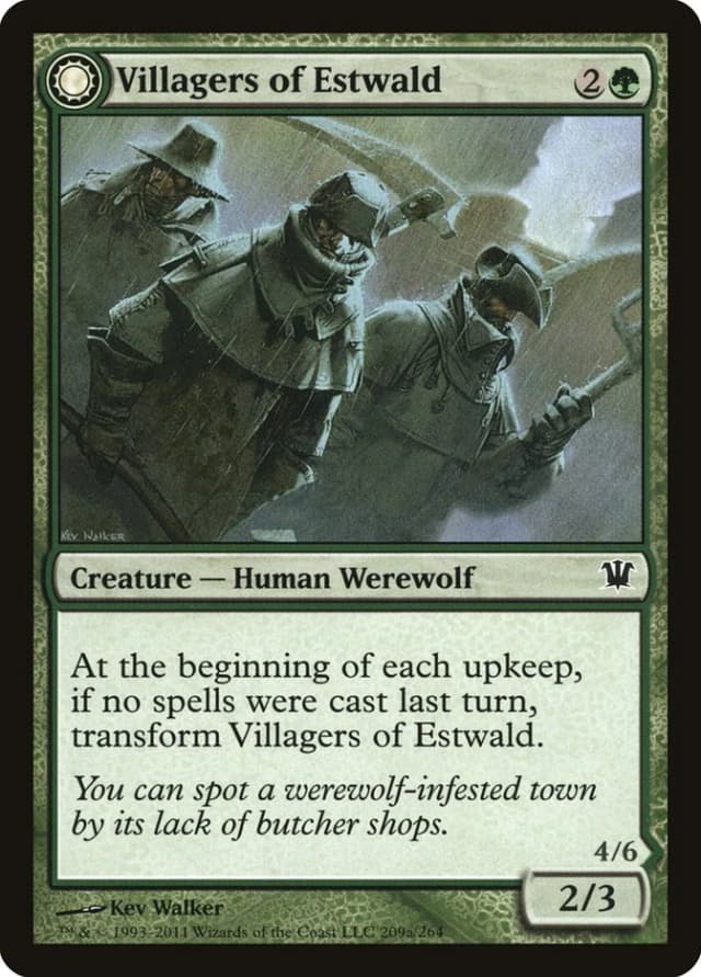 Villagers of Estwald // Howlpack of Estwald image