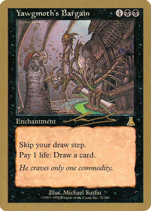 Yawgmoth's Bargain image