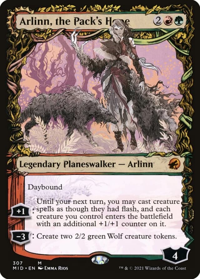 Arlinn, the Pack's Hope // Arlinn, the Moon's Fury image