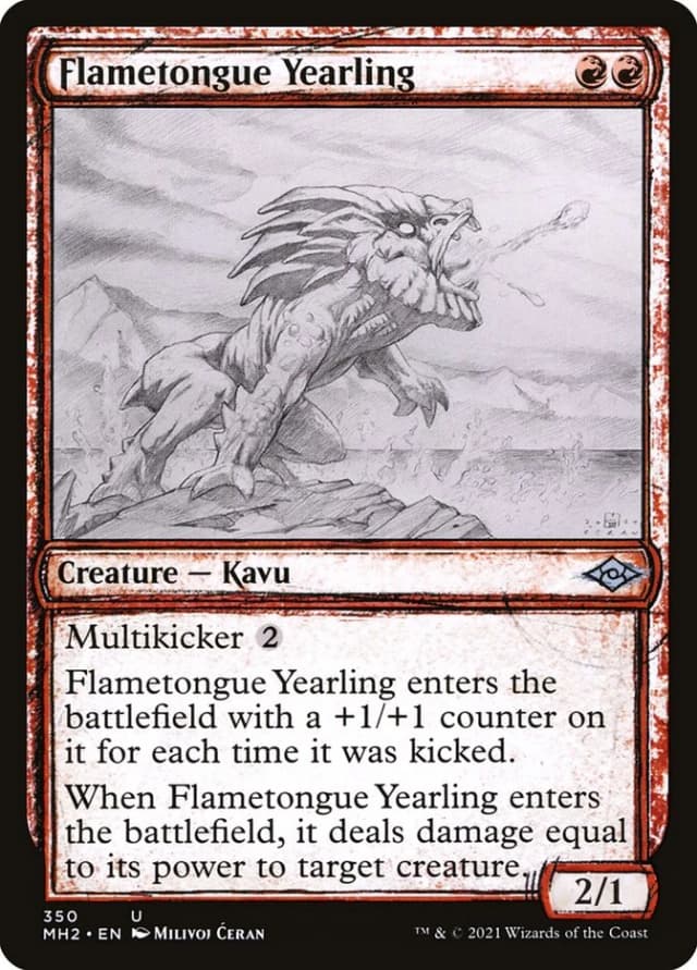 Flametongue Yearling image