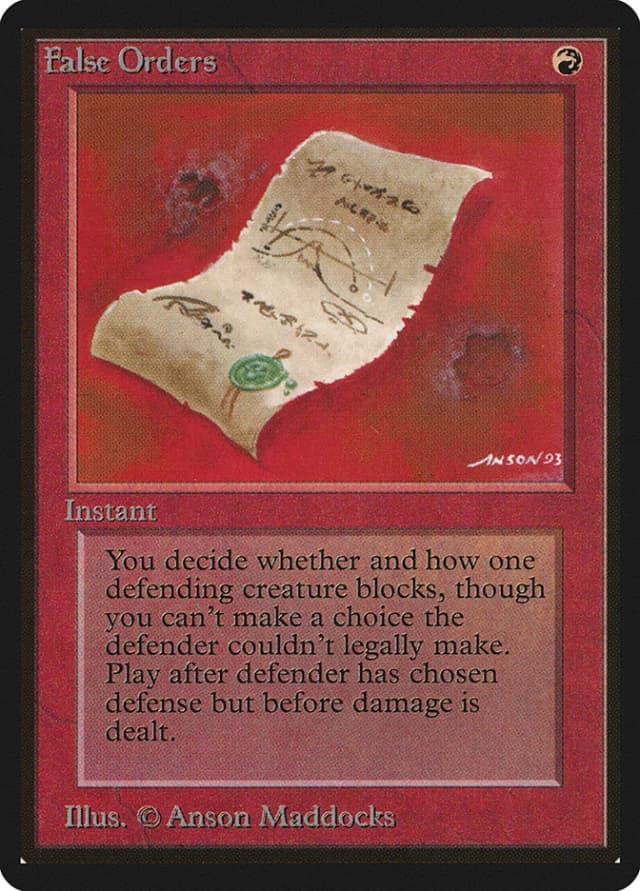 False Orders image