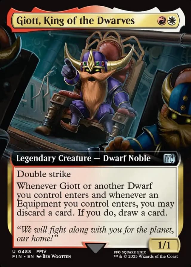 Giott, King of the Dwarves image