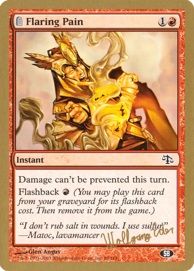 Flaring Pain image
