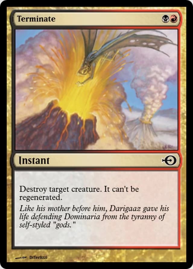 Terminate image