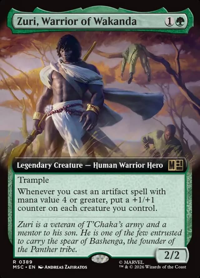 Zuri, Warrior of Wakanda image