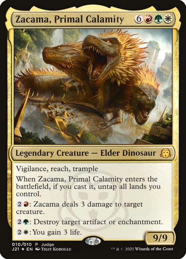 Zacama, Primal Calamity image