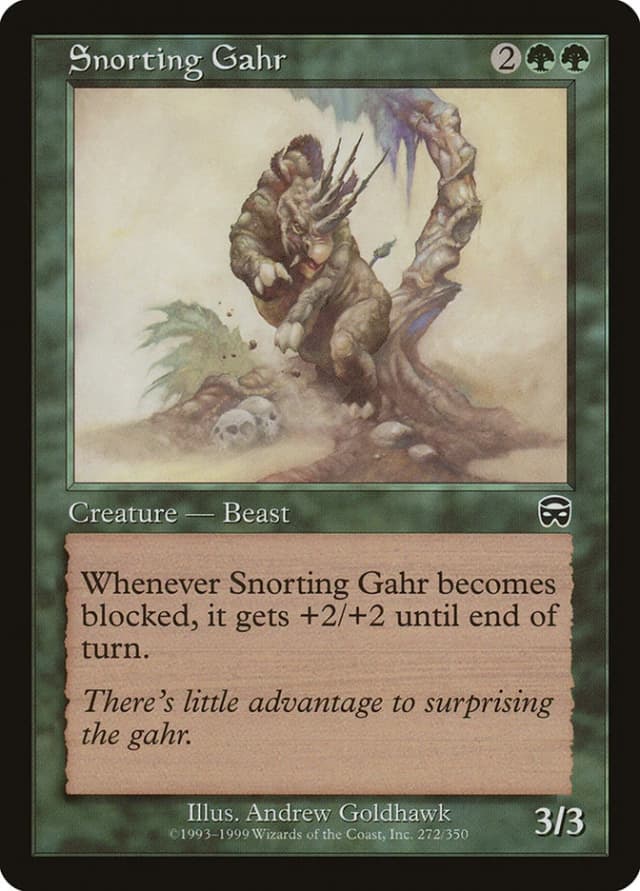 Snorting Gahr image