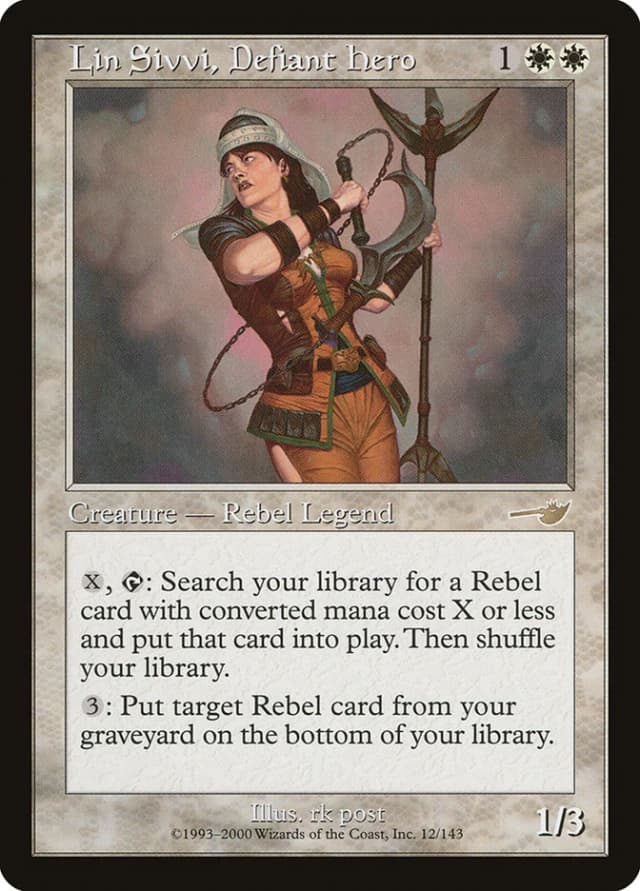Lin Sivvi, Defiant Hero image
