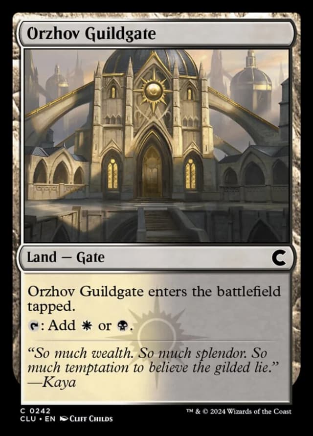 Orzhov Guildgate image