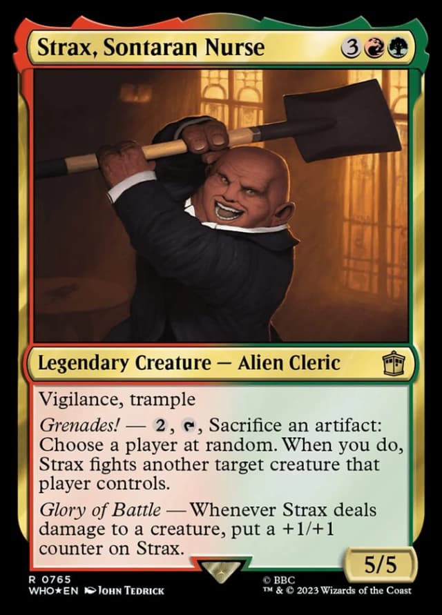 Strax, Sontaran Nurse image