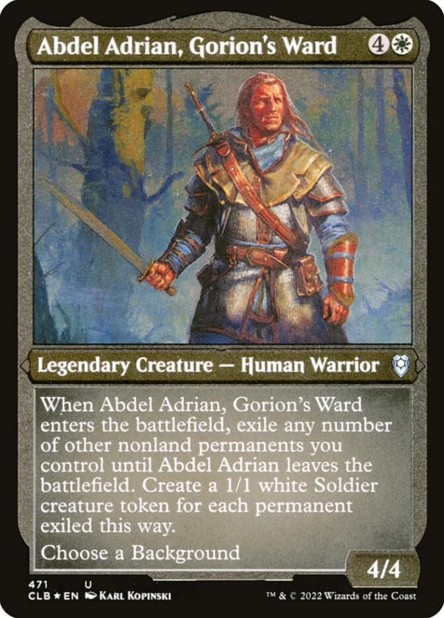 Abdel Adrian, Gorion's Ward image