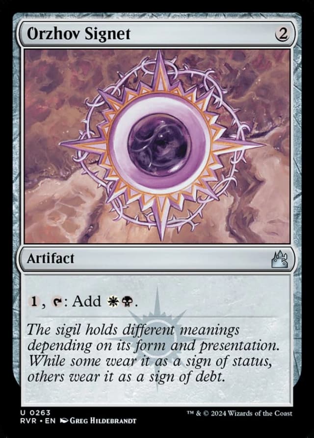 Orzhov Signet image