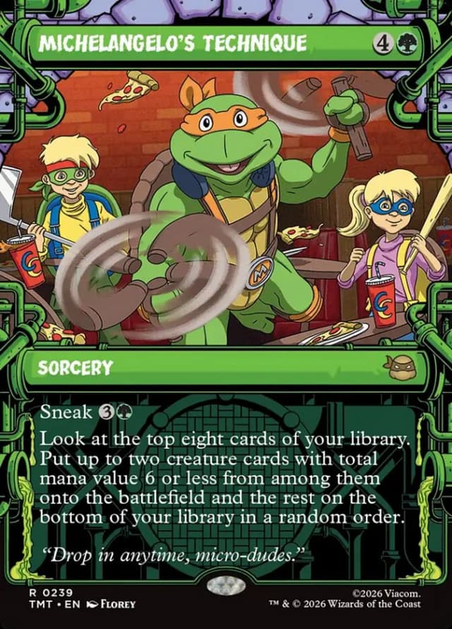 Michelangelo's Technique image