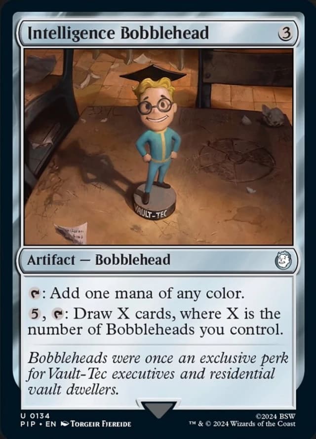 Intelligence Bobblehead image