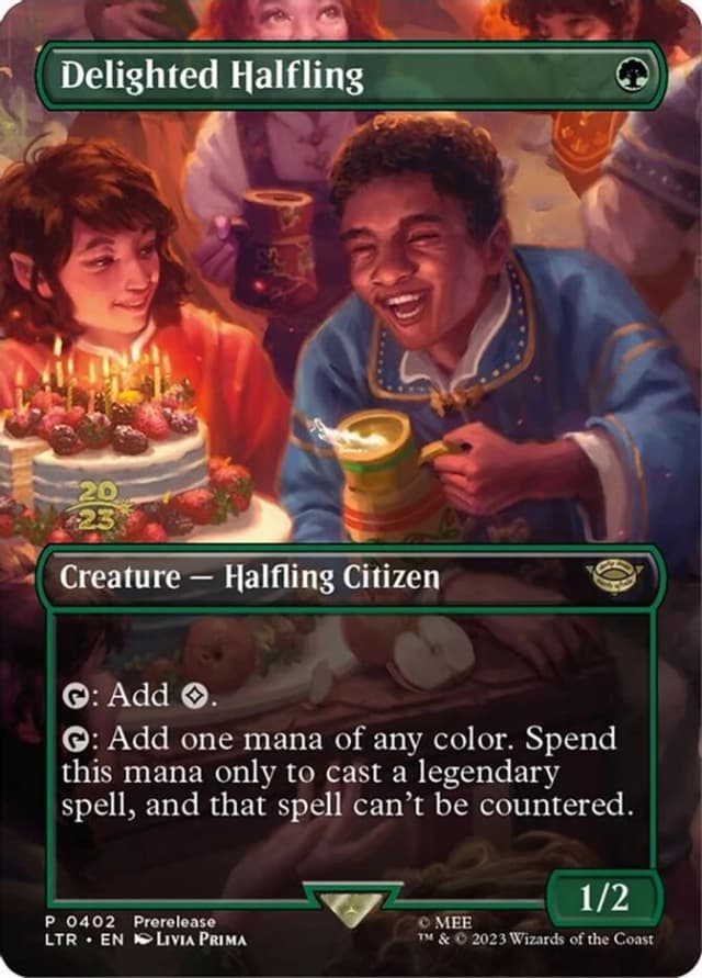Delighted Halfling image