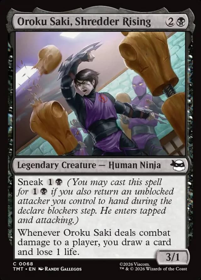 Oroku Saki, Shredder Rising image