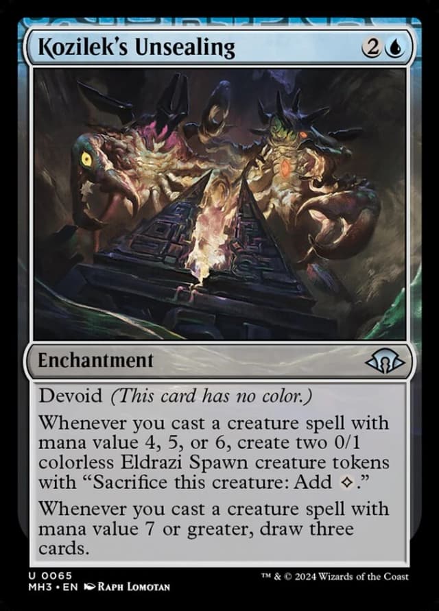 Kozilek's Unsealing image