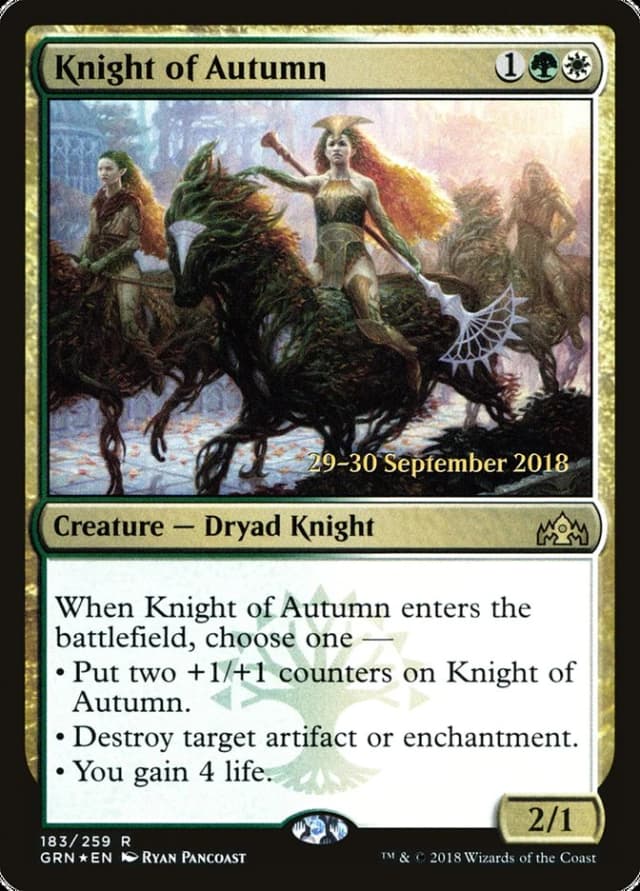 Knight of Autumn image