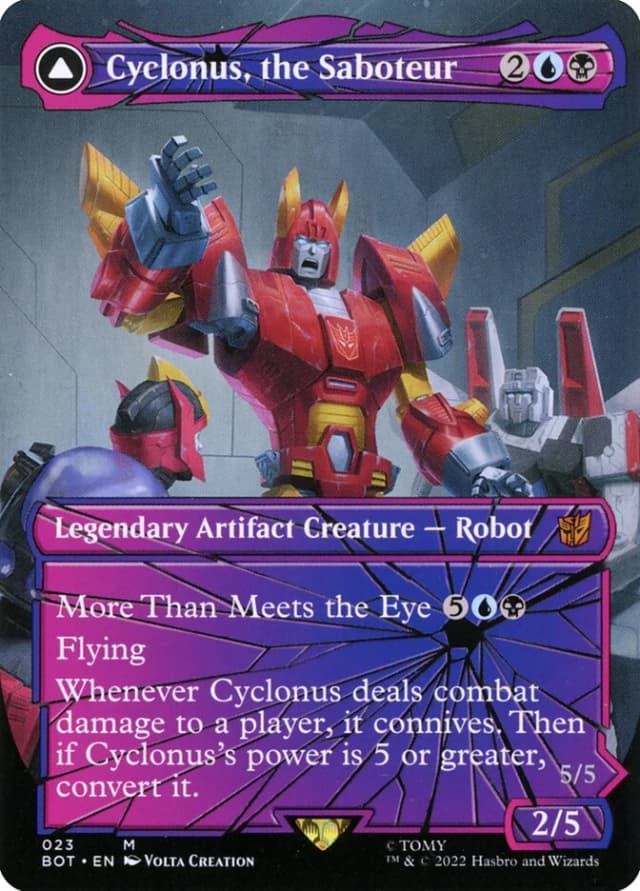 Cyclonus, the Saboteur // Cyclonus, Cybertronian Fighter image