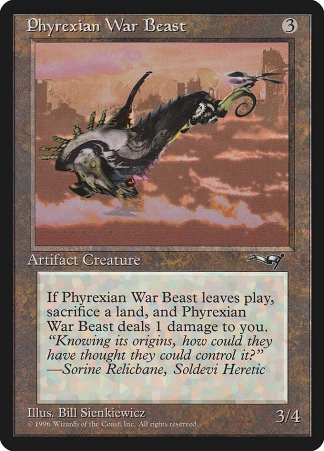 Phyrexian War Beast image
