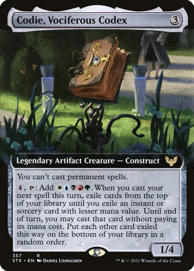 Codie, Vociferous Codex image