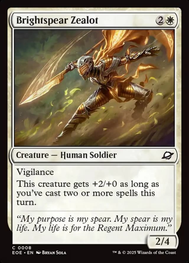 Brightspear Zealot image