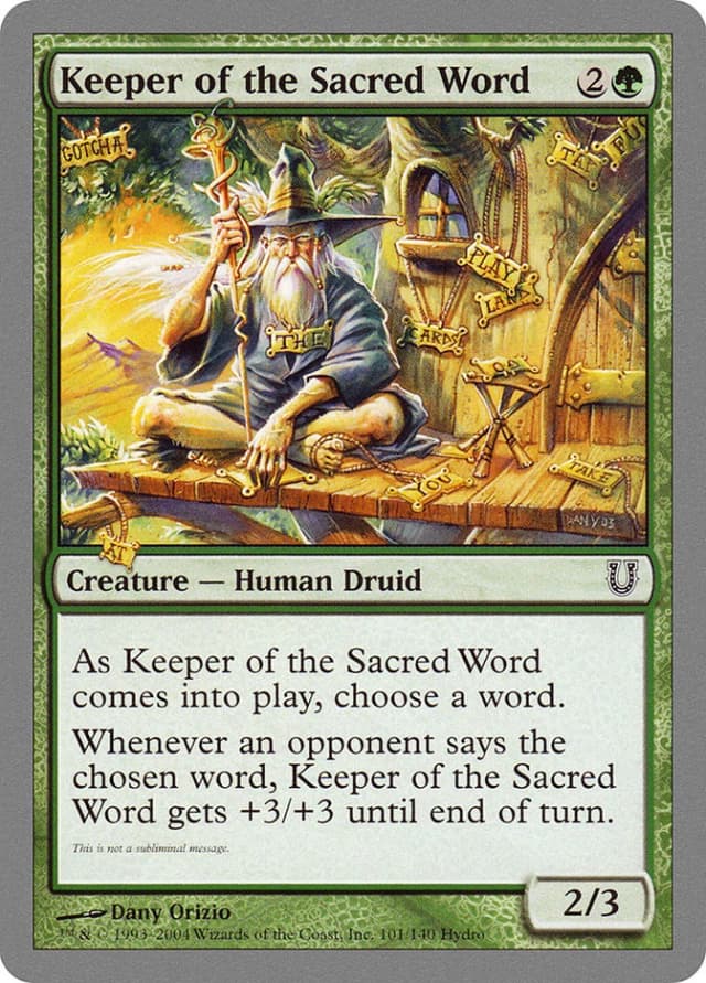 Keeper of the Sacred Word image