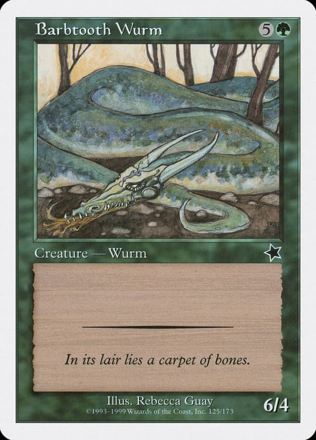 Barbtooth Wurm image