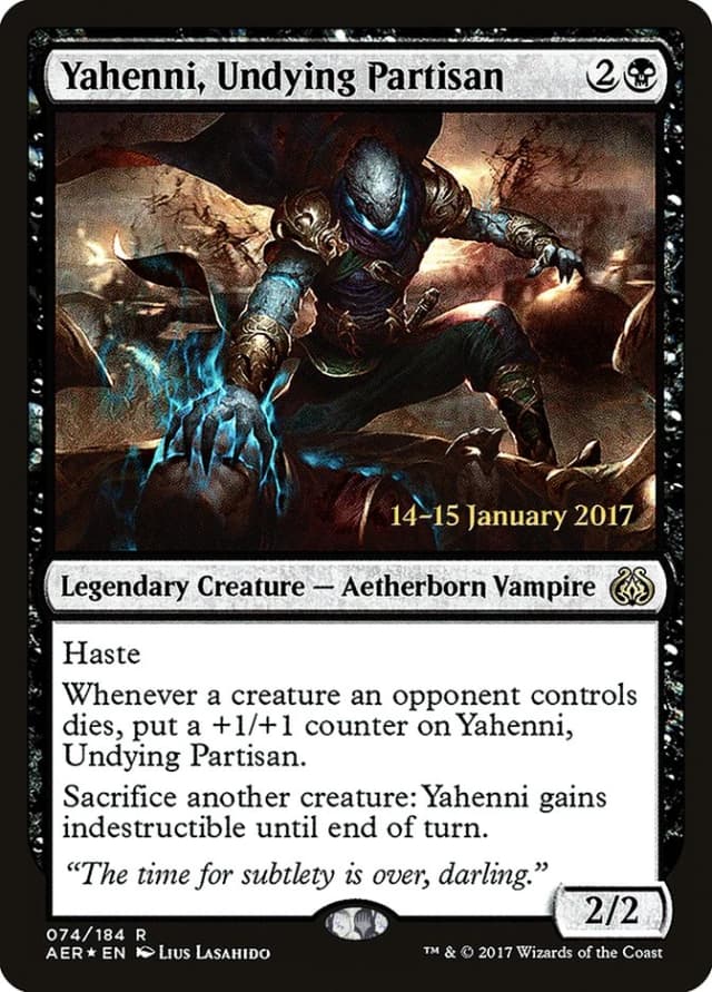 Yahenni, Undying Partisan image