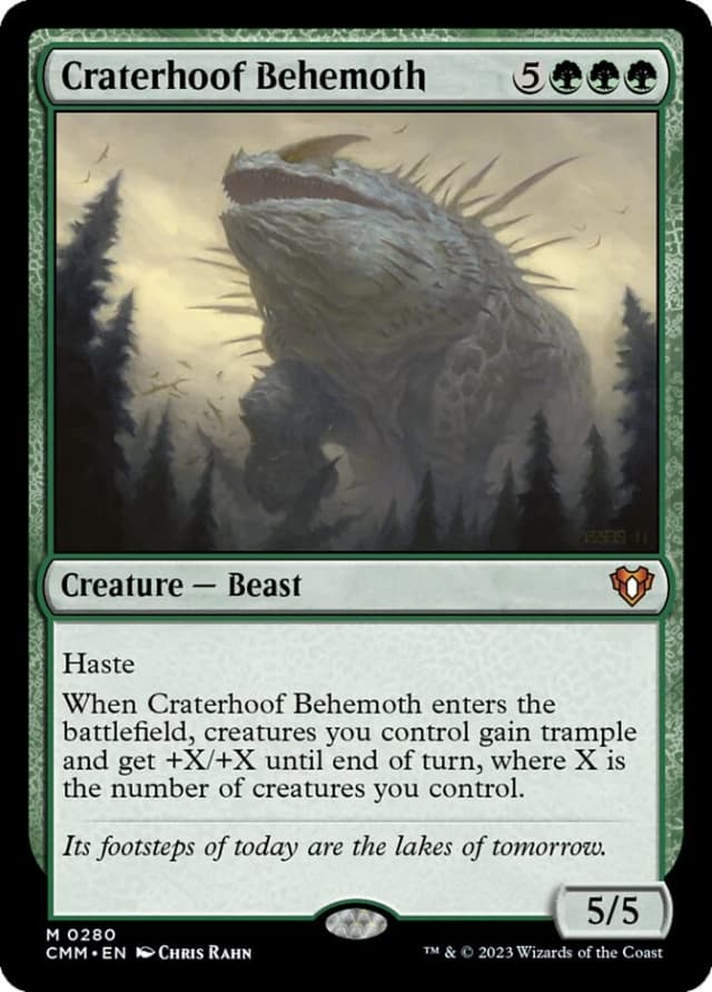 Craterhoof Behemoth image