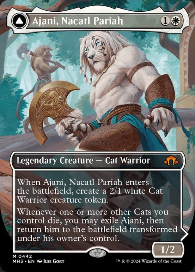 Ajani, Nacatl Pariah // Ajani, Nacatl Avenger image