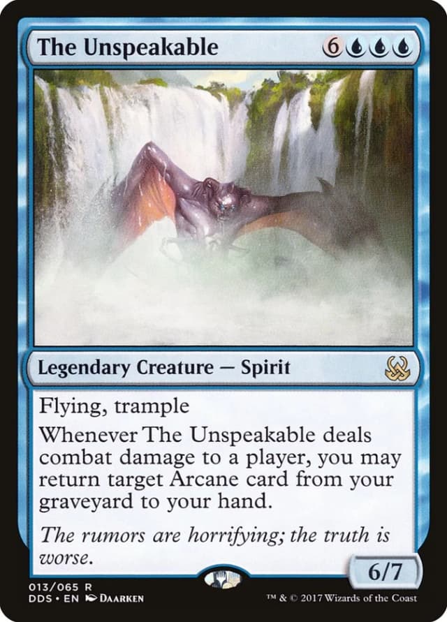 The Unspeakable image