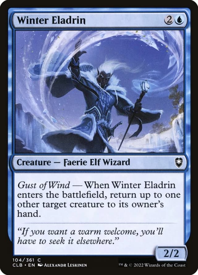 Winter Eladrin image