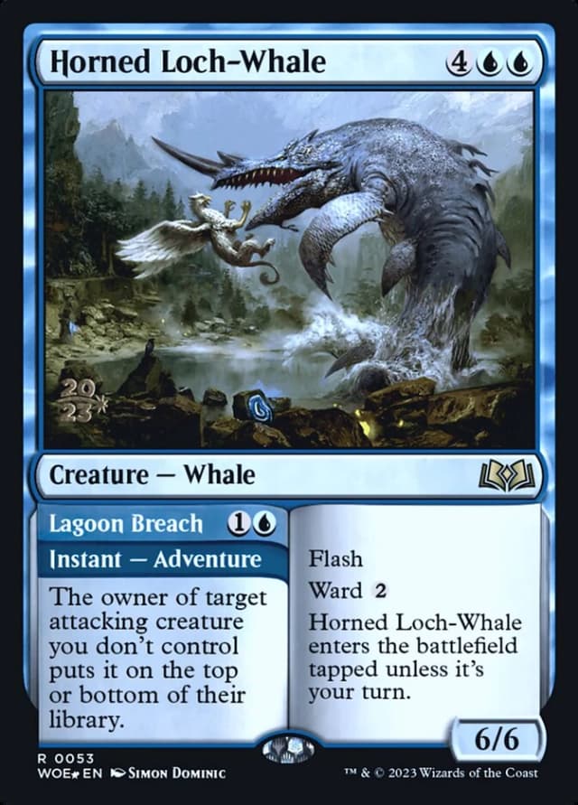 Horned Loch-Whale // Lagoon Breach image