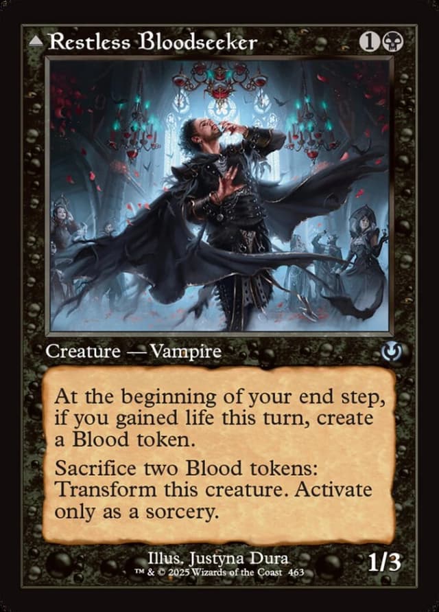 Restless Bloodseeker // Bloodsoaked Reveler image