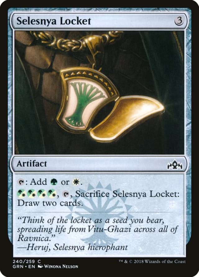 Selesnya Locket image