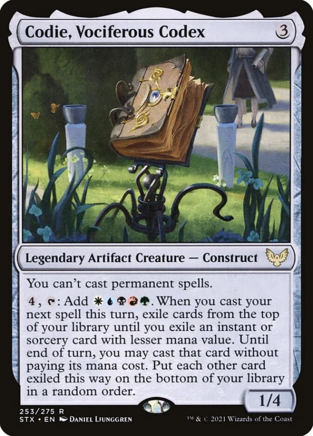 Codie, Vociferous Codex image