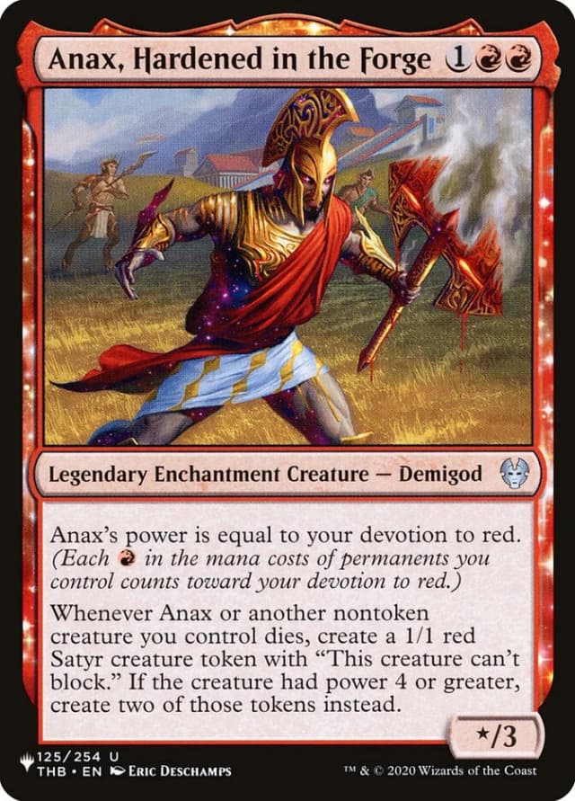 Anax, Hardened in the Forge image