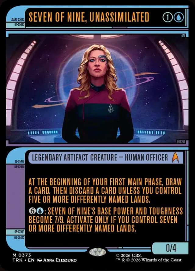Seven of Nine, Unassimilated image