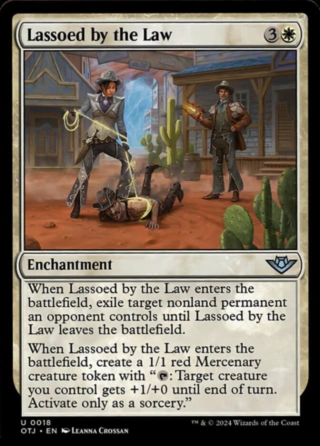 Lassoed by the Law image