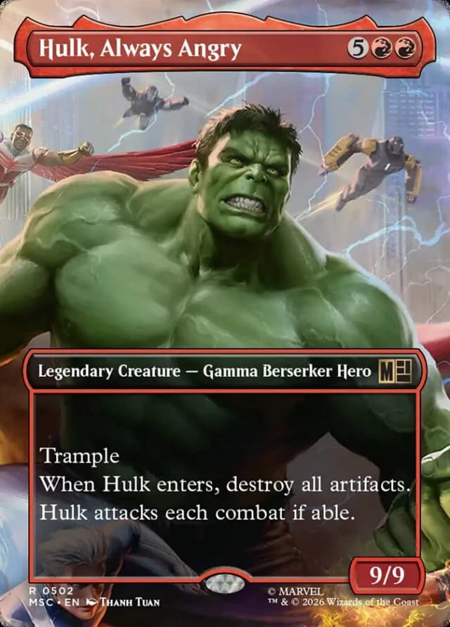 Hulk, Always Angry image