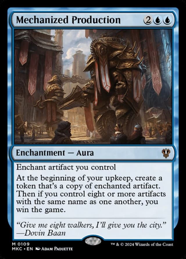 Mechanized Production image