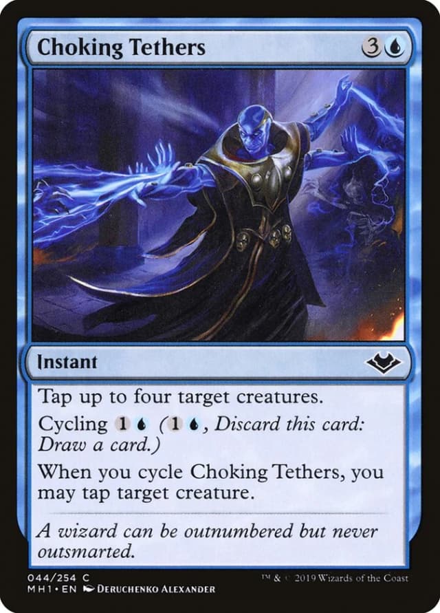 Choking Tethers image