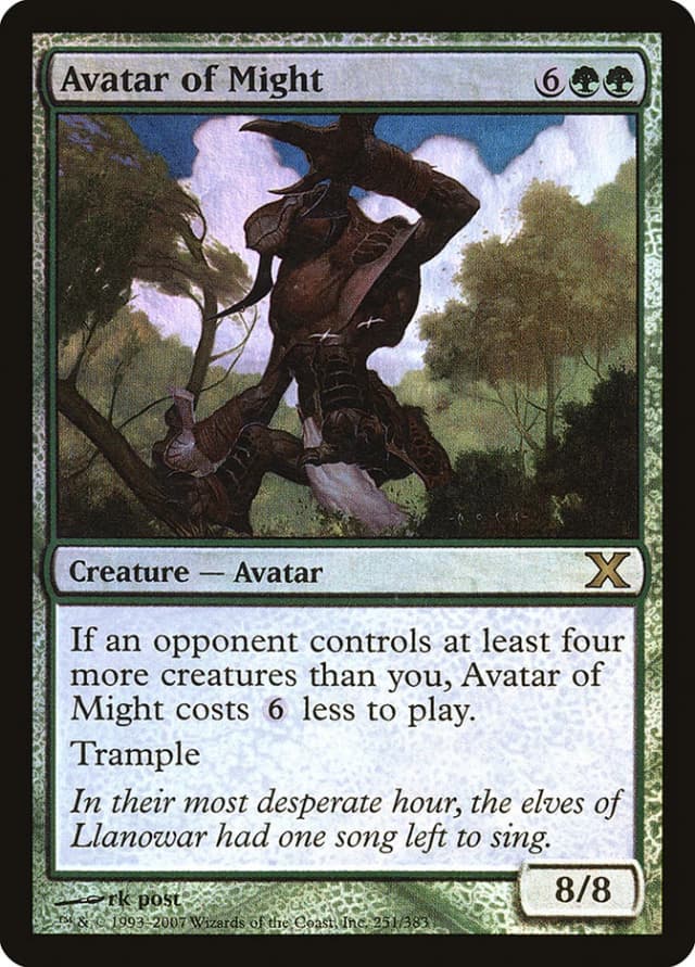 Avatar of Might image