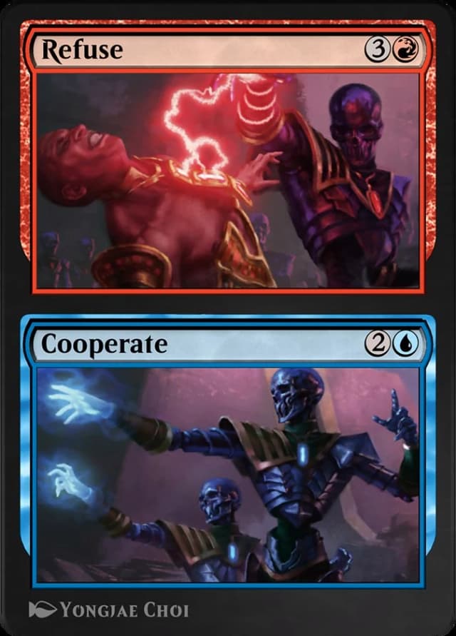 Refuse // Cooperate image
